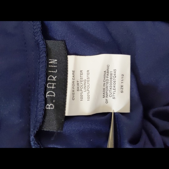 3x 👯‍♀️Host Pick⚡️B. Darlin Sequined Crop Top Dress - Picture 13 of 14